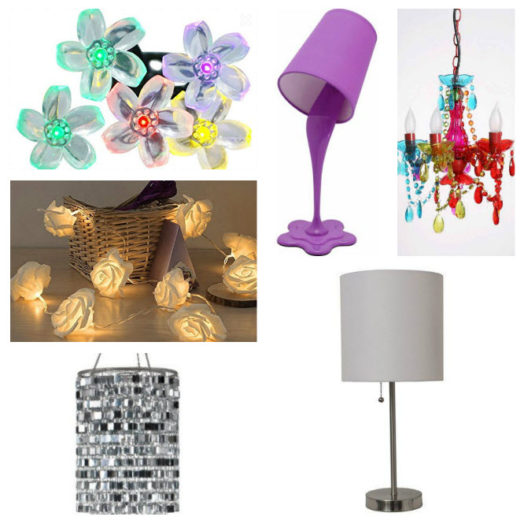 inexpensive and non-damaging dorm lighting ideas