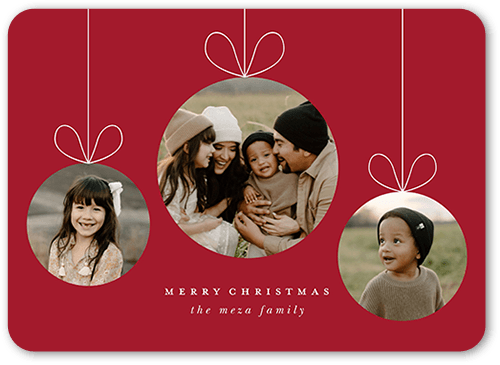 Ornament Setting - Holiday Card