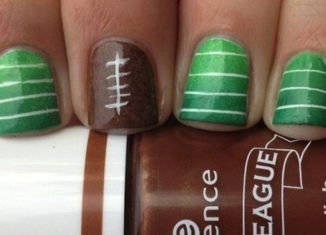 5 Super Bowl Nails Art Ideas