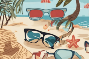 Beach sunglasses